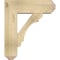 Ekena Millwork Olympic Craftsman Rough Sawn Bracket w/ Offset Brace, Douglas Fir, 8"W x 24"D x 28"H BKT0806X24X28OLY04RDF - alternate 3